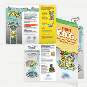 Fats Oils and Grease With Organic and Oil Recycling Brochure Trifold