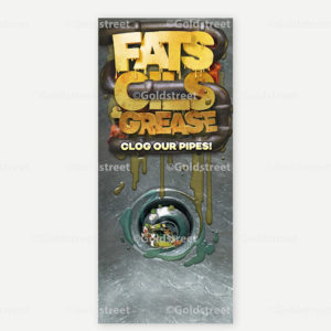 Fats Oils and Grease Photo Illustration Bill Insert
