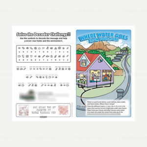 Public Outreach - Public Awareness - Wastewater Kids Grade 1-6 booklet