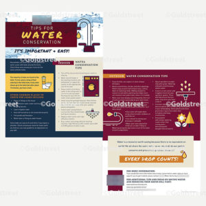 Public Outreach - Public Awareness - Tips for Water Conservation Brochure