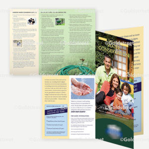 Public Outreach - Public Awareness - Water conservation brochure