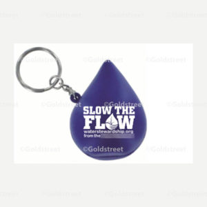 Public Outreach - Public Awareness - Promotional Item "Slow the Flow" keychain